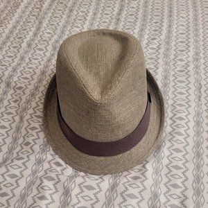 Calvin Klein gray trilby fedora hat S\M